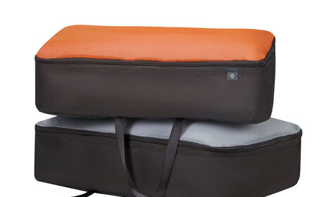 Packing cubes inbegrepen