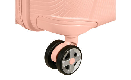 Shock absorbing double wheels