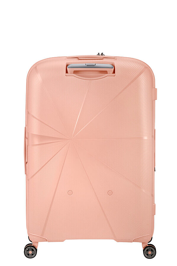 American Tourister StarVibe Spinner Expandable TSA 77cm  Metallic Peach