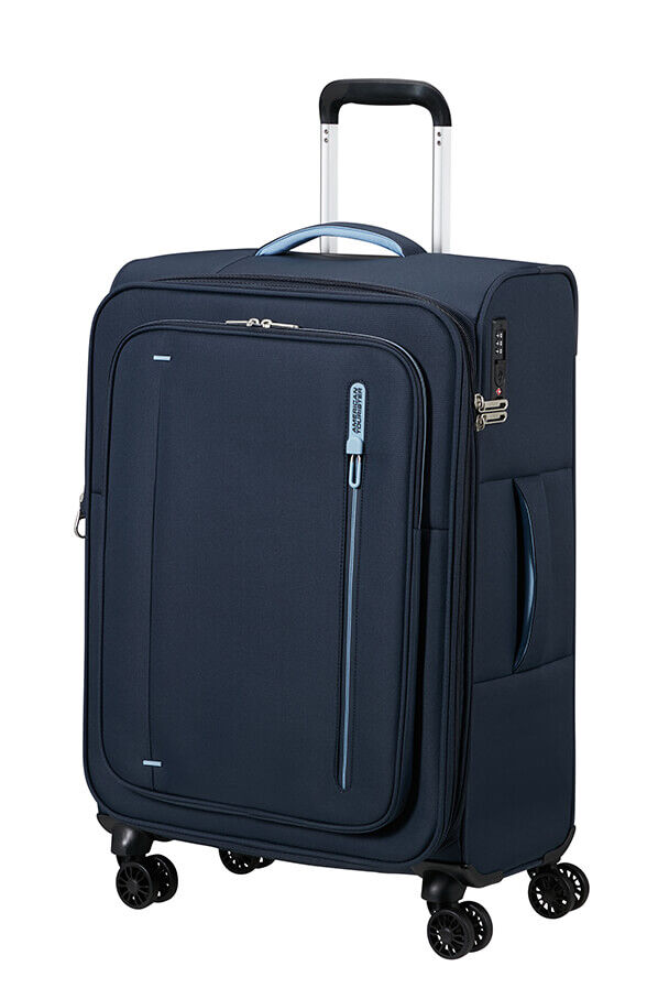 American Tourister Cloudrider Spinner EXP TSA M  Sky Navy