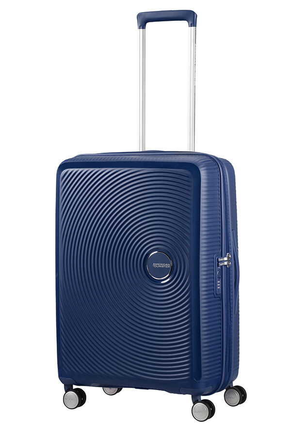 American Tourister Soundbox Spinner uitbreidbaar 67cm Midnight Navy