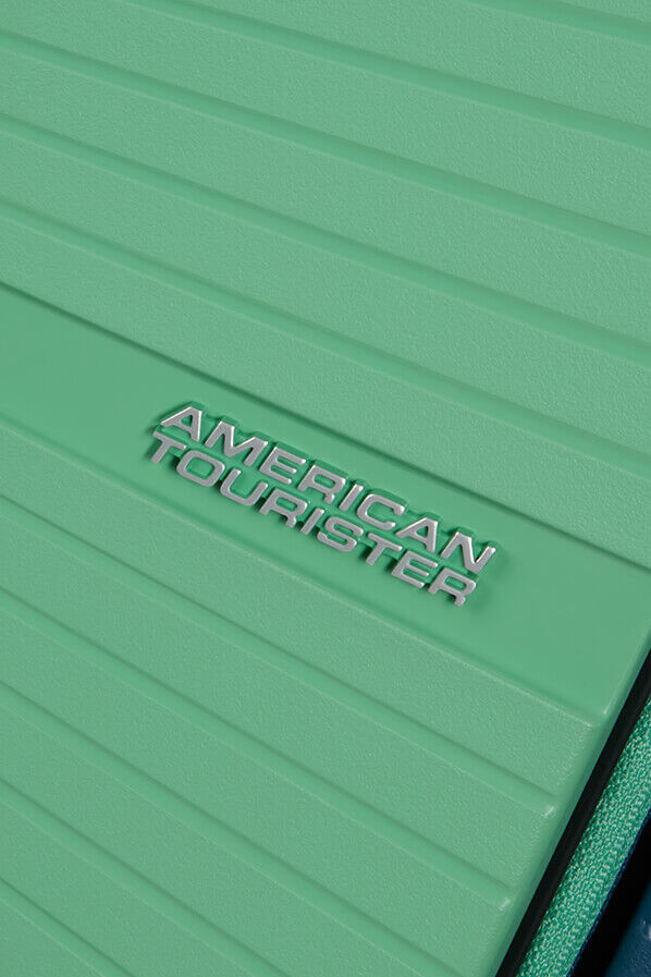 American Tourister Airconic Spinner Frontloader 15.6' 55cm  Teal Blue/Green
