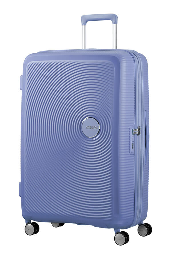 American Tourister Soundbox Spinner 77  Denim Blue