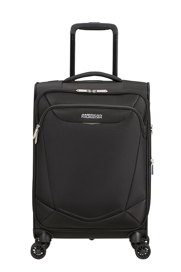 American Tourister SummerRide Spinner Expandable TSA 55cm L35  Zwart