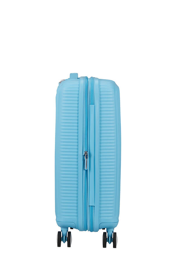 American Tourister SoundBox Spinner TSA Expandable 55cm  Blueberry Fizz