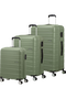 American Tourister High Turn 3 PC SET A  Matt Sage Khaki
