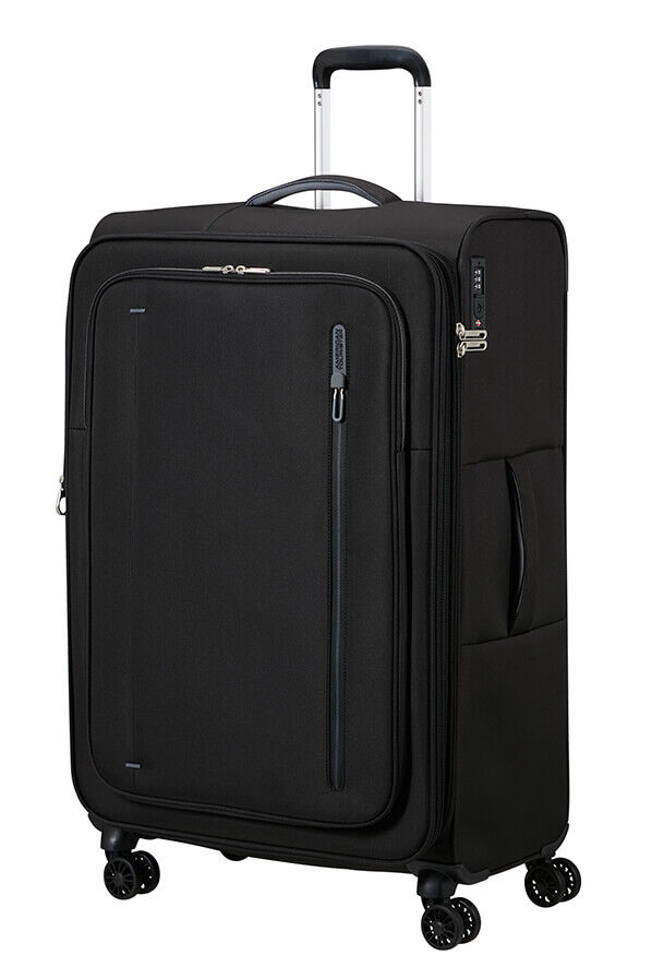 American Tourister Cloudrider Spinner EXP TSA L  Jet Black