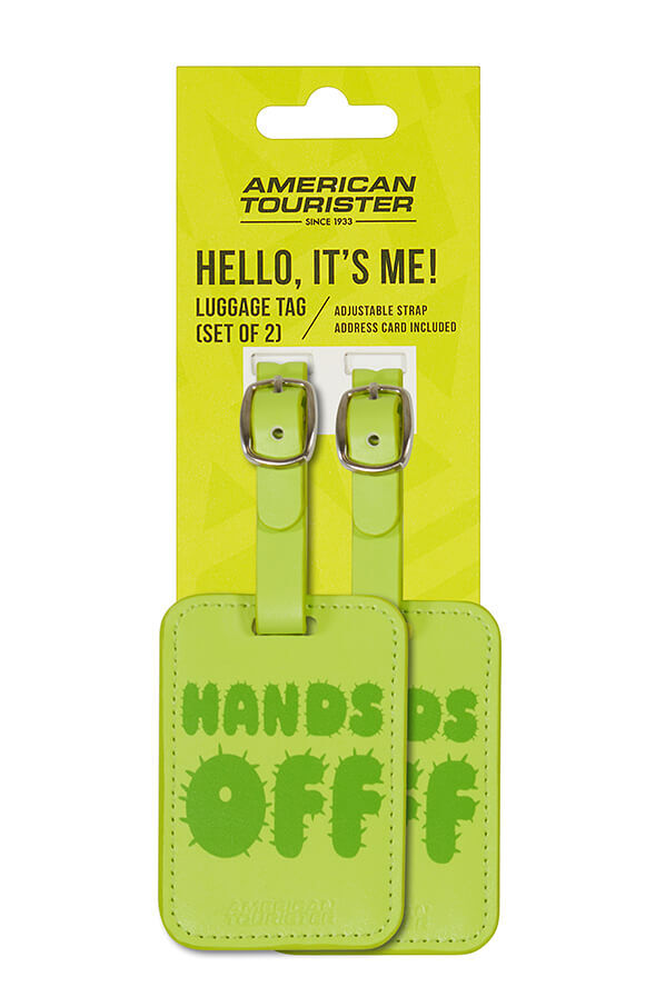 American Tourister American Tourist. Ta Luggage Tag X2 Print  Hands Off