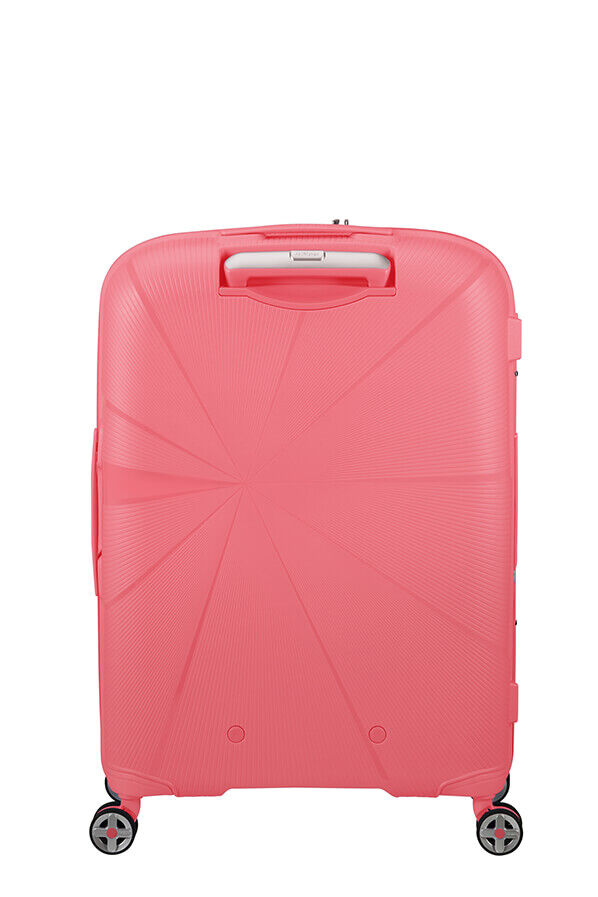 American Tourister StarVibe Spinner Expandable TSA 67cm Sun Kissed Coral