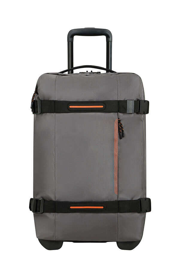 American Tourister Urban Track Duffle with Wheels S  Dark Grey