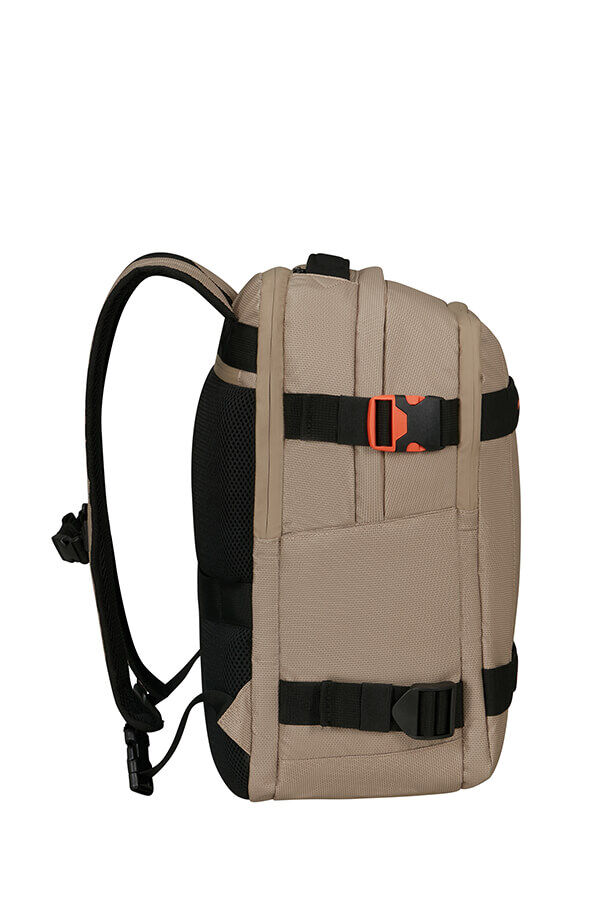 American Tourister Urban Track Laptop Backpack Coated 15.6'  Beige/Orange