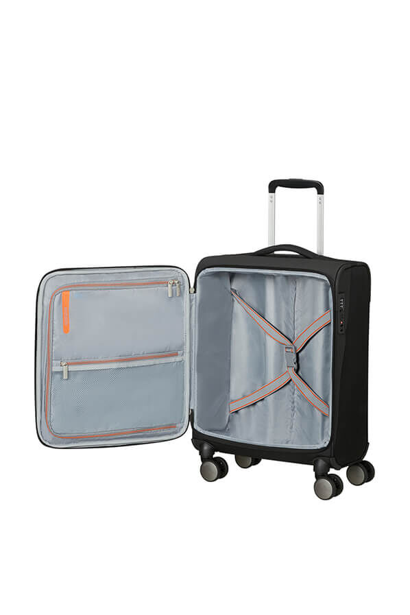 American Tourister Wanderlite Spinner TSA S  Shadow Black