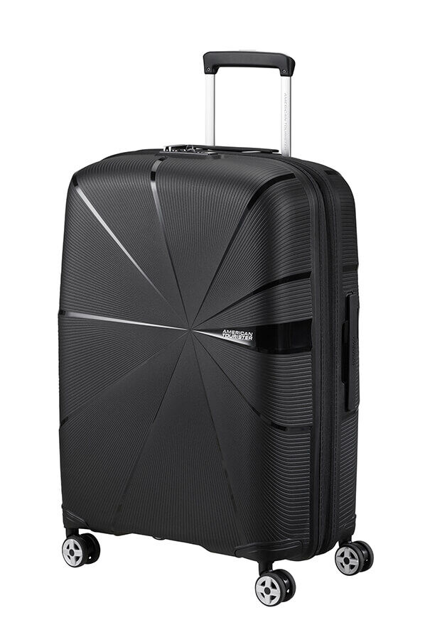 American Tourister StarVibe Spinner Expandable TSA 67cm Zwart