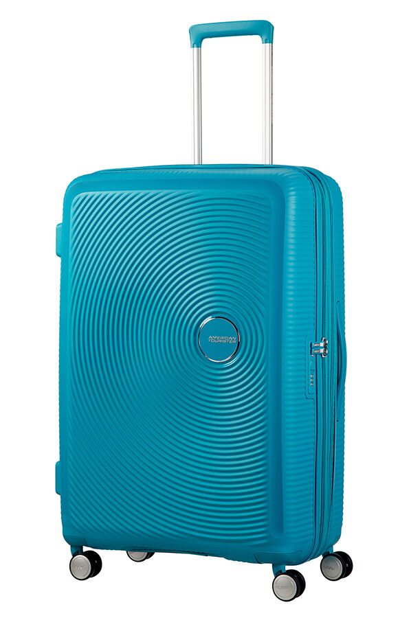 American Tourister Soundbox Spinner uitbreidbaar 77cm Summer Blue