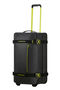 American Tourister Urban Track Duffle with Wheels Coated M  Black/Lime