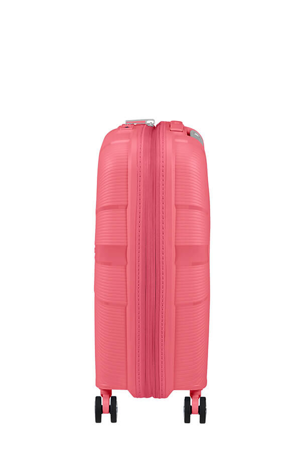 American Tourister Starvibe Spinner Expandable TSA 55cm Sun Kissed Coral