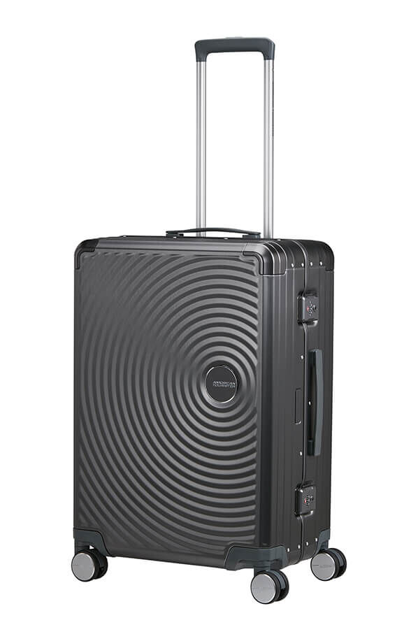 American Tourister Soundbox Alu Spinner TSA 68cm  Brushed Anthracite