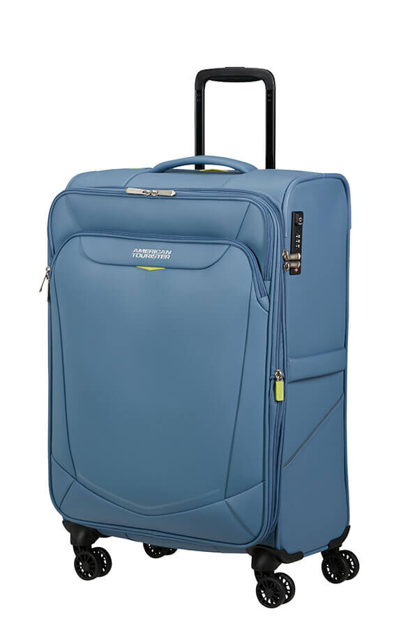 SummerRide Middelgrote ruimbagage | American Tourister SummerRide Spinner M EXP TSA SP 69cm  Coronet Blue