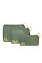 Packing Cubes Set of 3 Packing Cubes | American Tourister American Tourist. Ta Packing Cubes S/M/L  Olive/Lime