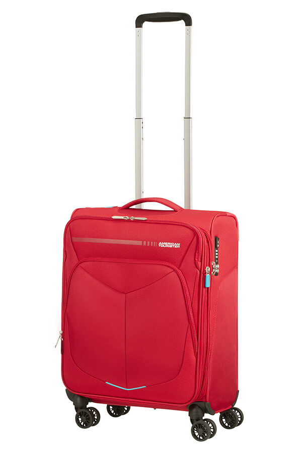 American Tourister Summerfunk Spinner Exp TSA 55cm  Rood