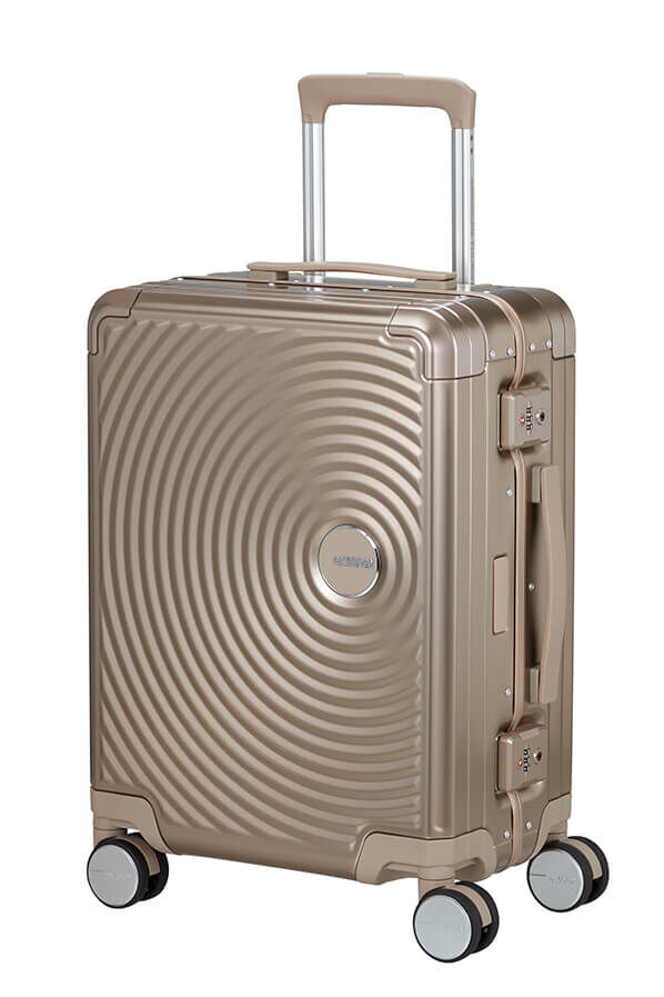 American Tourister Soundbox Alu Spinner TSA 55cm  Bronze