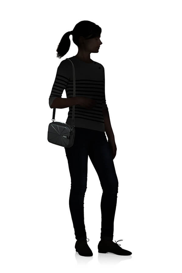 American Tourister StarVibe Cross Over  Black