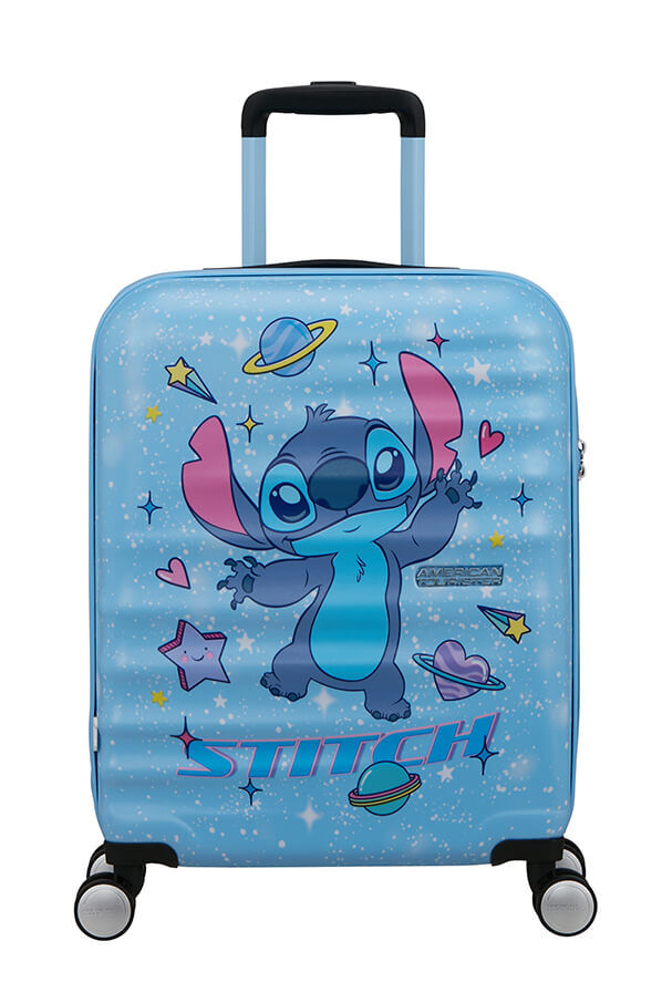 Disney Wavebreaker Handbagage | American Tourister Disney Wavebreaker Spinner TSA Disney Fl 55cm  Stitch Universe