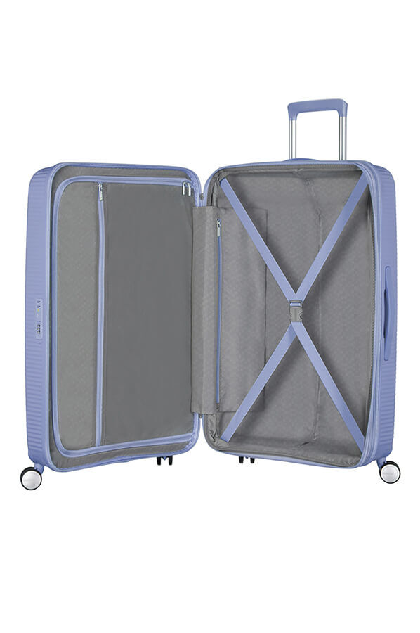 American Tourister Soundbox Spinner 77  Denim Blue