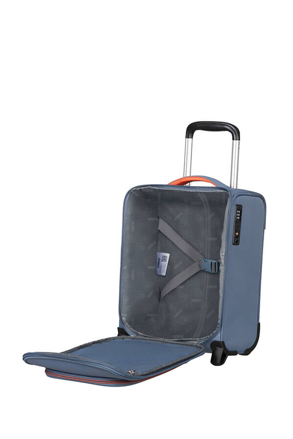 Cloudrider Koffer (2 wielen) S/M | American Tourister Cloudrider Upright Underseater Tsa  Stone Blue