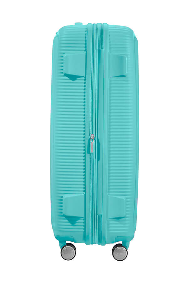 American Tourister Soundbox Spinner TSA Expandable 77cm  Poolside Blue