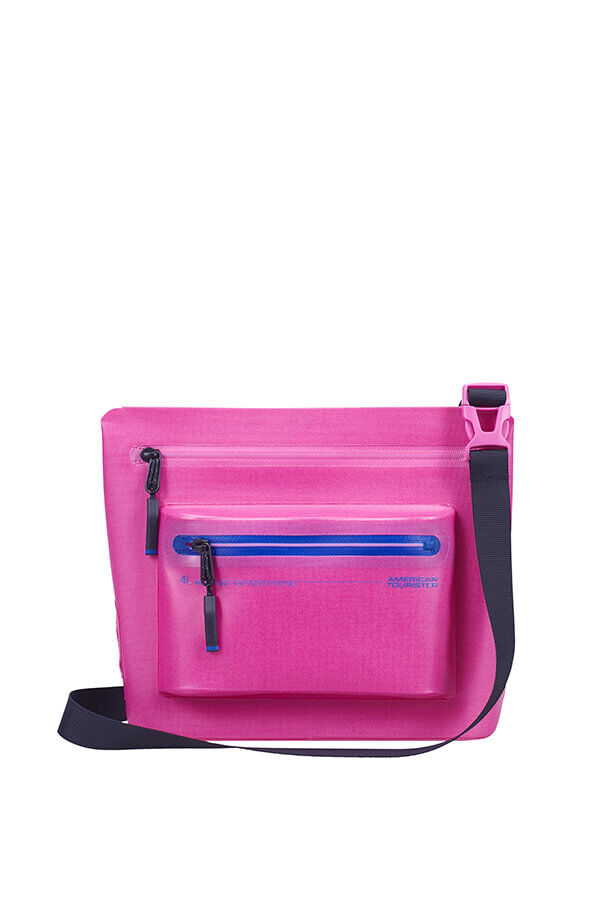 Colourdry Schoudertas M | American Tourister Colourdry Shoulder Bag M  Electric Fuchsia