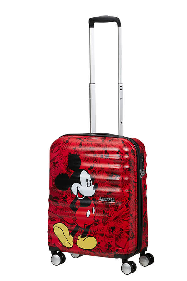 American Tourister Disney Wavebreaker Spinner TSA Disney Fl 55cm  Mickey Comics Red