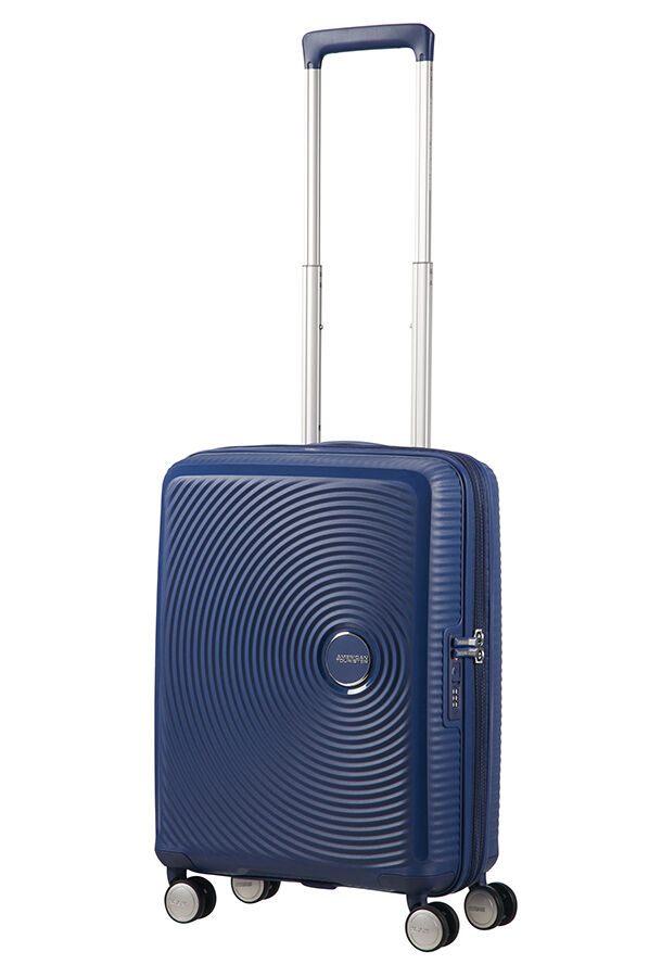 American Tourister Soundbox Spinner uitbreidbaar 55cm Midnight Navy