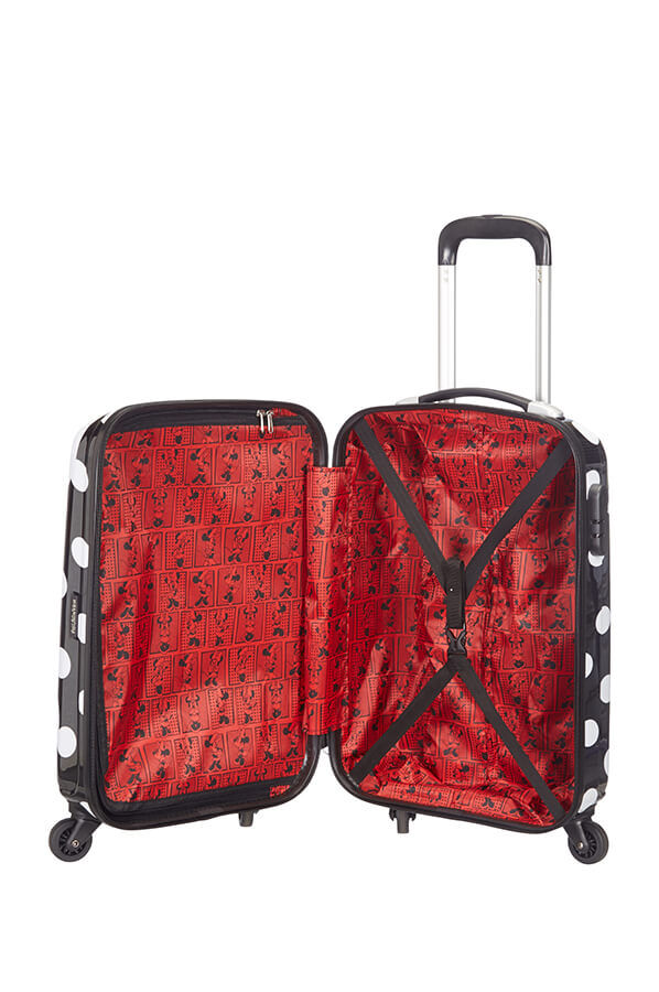 American Tourister Disney Legends Handbagage koffer 55x40x20cm met 4 wielen Minnie Dots