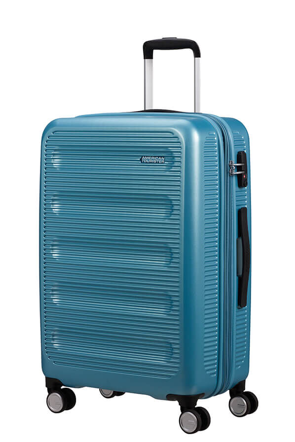 American Tourister Astrobeam Spinner EXP TSA 67cm  Icy Aqua
