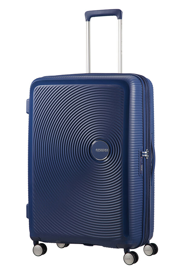 American Tourister Soundbox Spinner Expandable 77cm Midnight Navy
