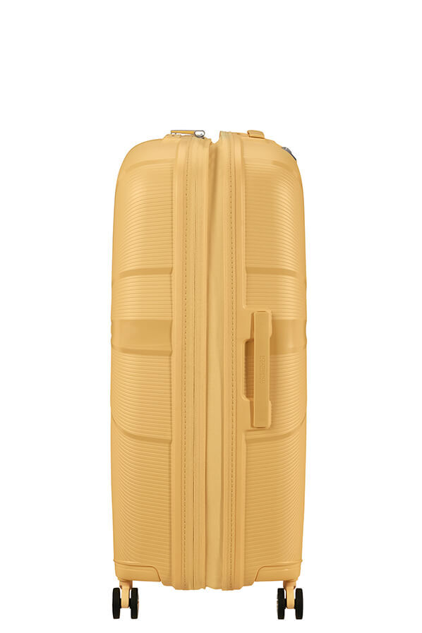 American Tourister StarVibe Spinner Expandable TSA 77cm  Metallic Banana