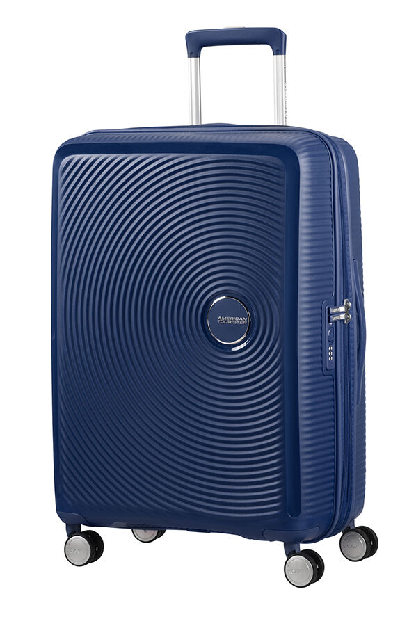 American Tourister Soundbox Spinner uitbreidbaar 67cm Midnight Navy