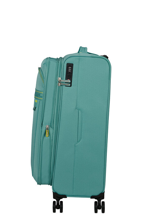 American Tourister Aerospin Spinner Expandable M  Dusty Turquoise