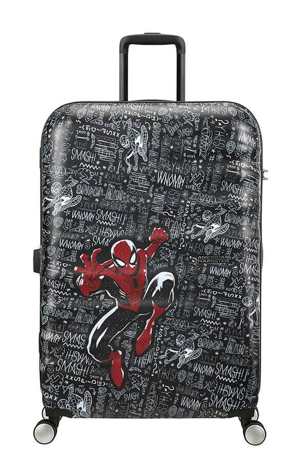 American Tourister Wavebreaker Disney Spinner 77cm  Spiderman Sketch