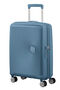 American Tourister Soundbox Spinner Expandable 55cm  Stone Blue