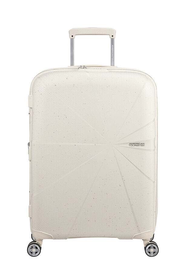 American Tourister StarVibe Spinner Expandable TSA LTD 67cm  Cream Speckles
