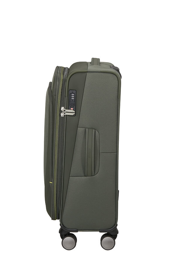 American Tourister Wanderlite Spinner EXP TSA M  Dark Khaki