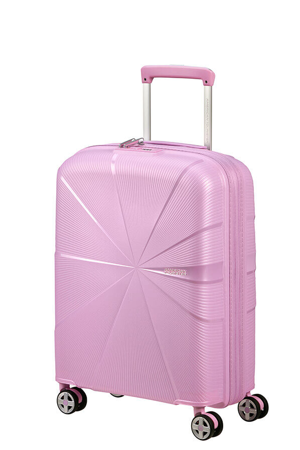 American Tourister StarVibe Spinner Expandable TSA 55cm  Metallic Pastel Lavender