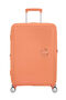 SoundBox Medium Check-in | American Tourister Soundbox Spinner TSA Expandable 67cm  Cantaloupe