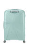 American Tourister StarVibe Spinner Expandable TSA 77cm  Metallic Surf Blue