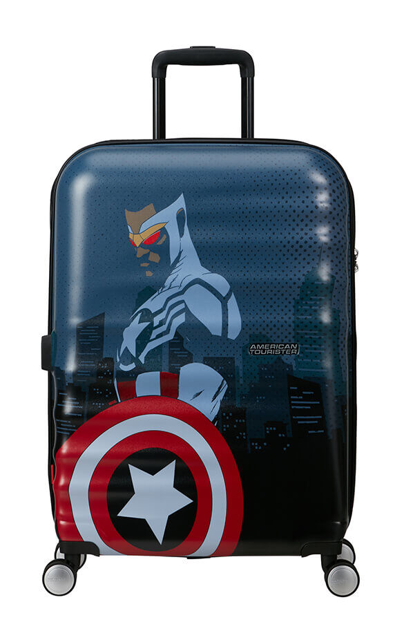 American Tourister Disney Wavebreaker Spinner TSA MARVEL Fl 67cm  Captain America City