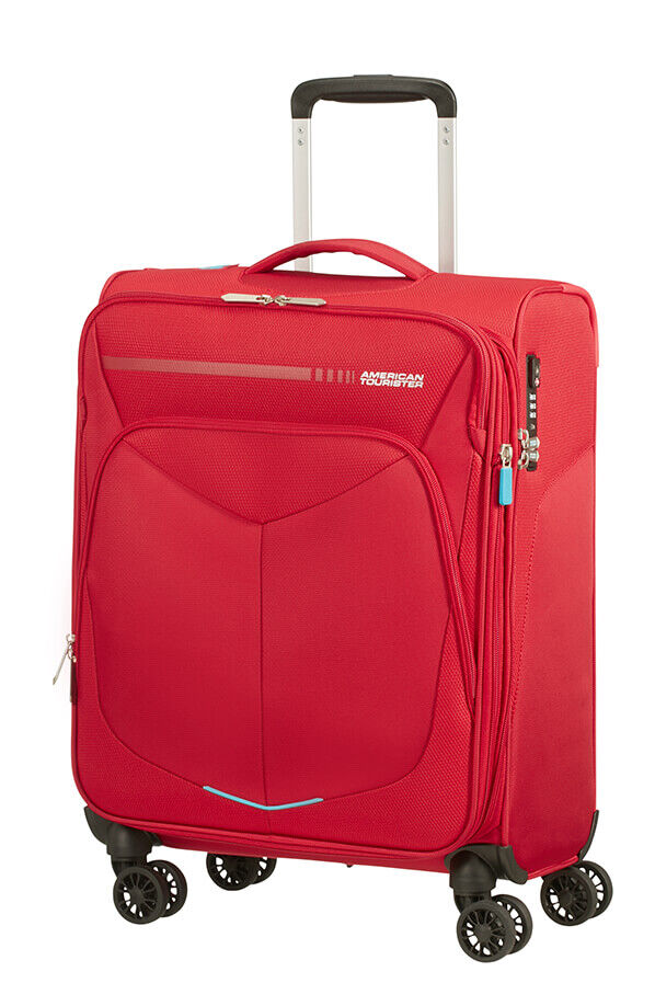 American Tourister Summerfunk Spinner Exp TSA 55cm  Rood