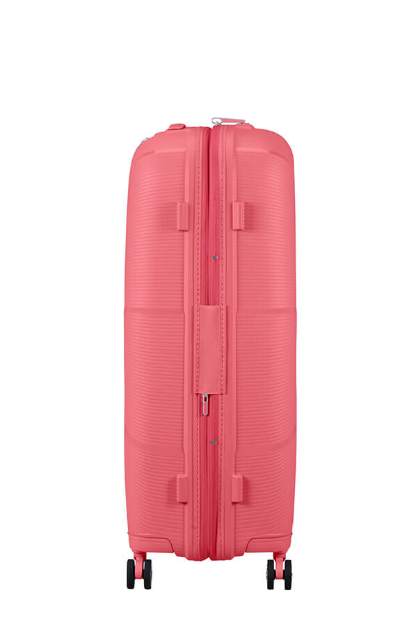 American Tourister StarVibe Spinner Expandable 77cm Sun Kissed Coral