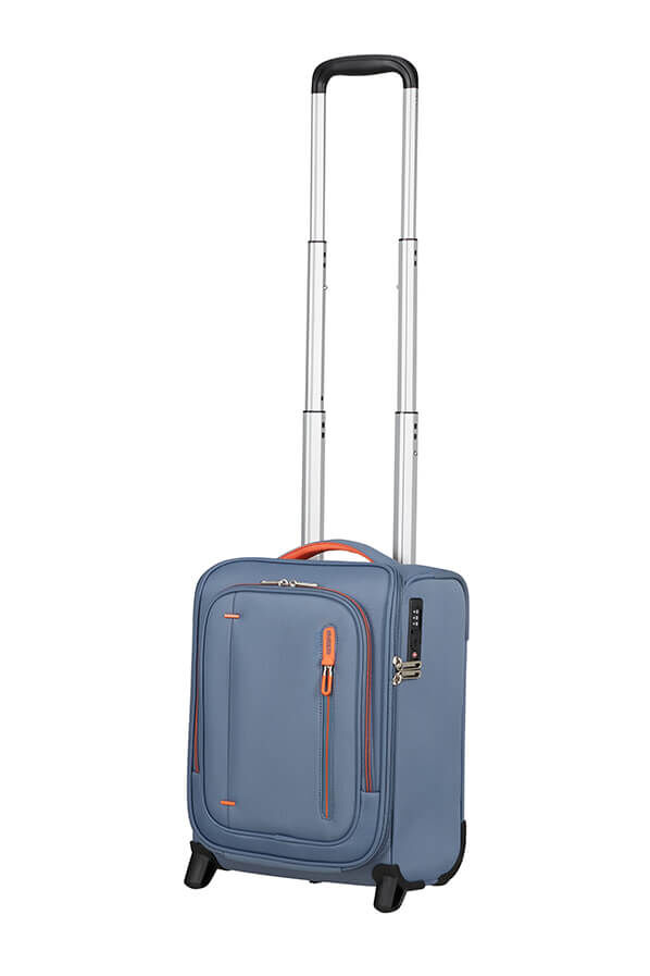 Cloudrider Koffer (2 wielen) S/M | American Tourister Cloudrider Upright Underseater Tsa  Stone Blue
